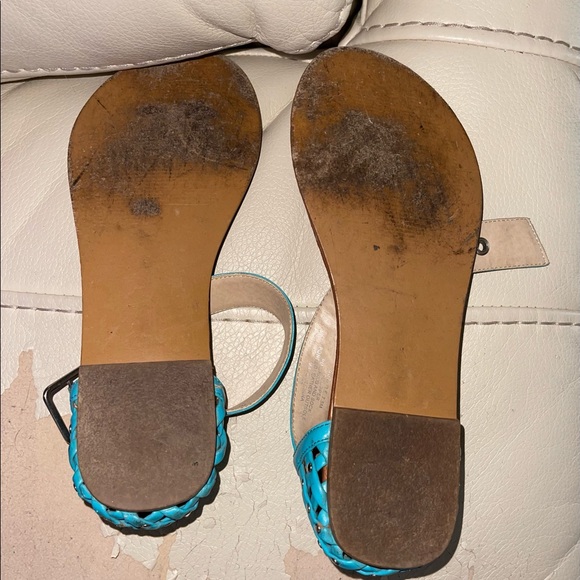 COPY - Steve Madden Teal studded gladiators - Picture 4 of 4